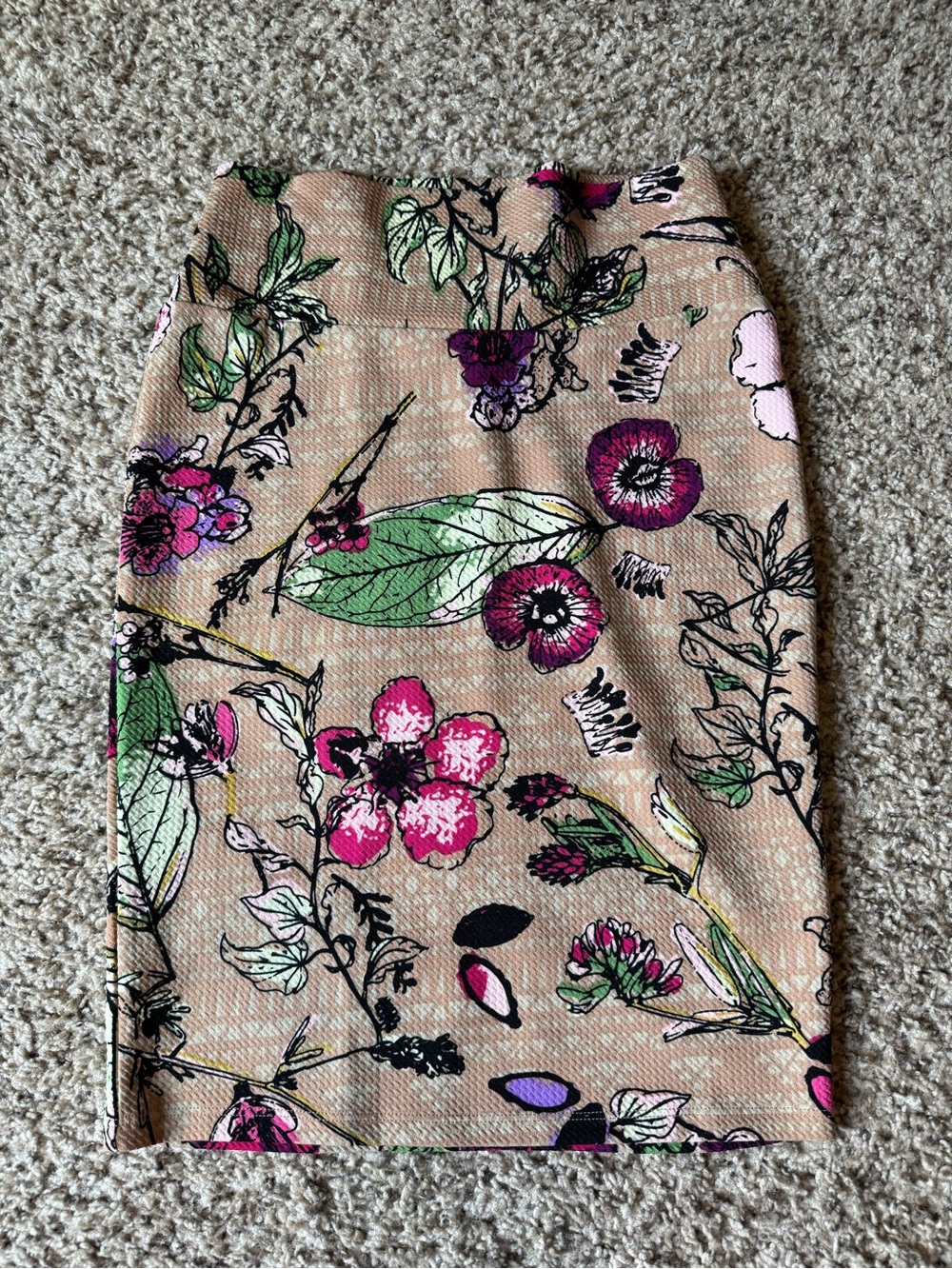 LuLaRoe Floral Pencil Skirt